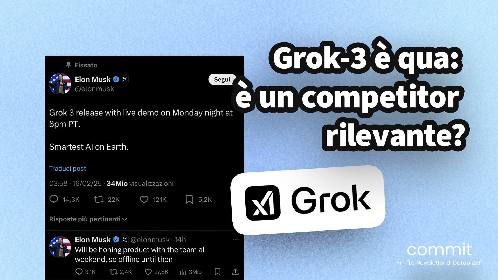 Grok-3 è qua: è un competitor rilevante?