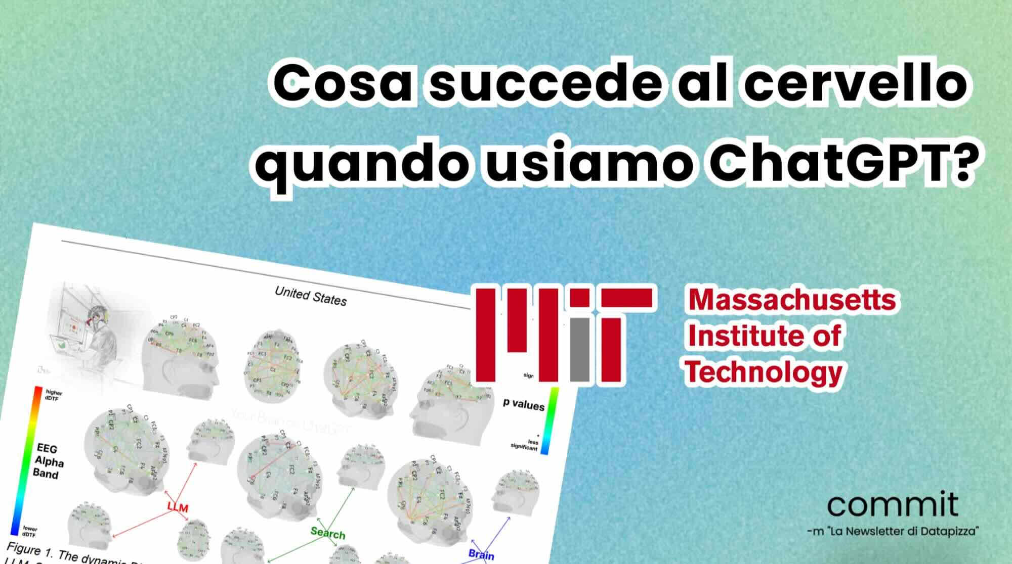 Cosa succede al cervello quando usiamo ChatGPT?